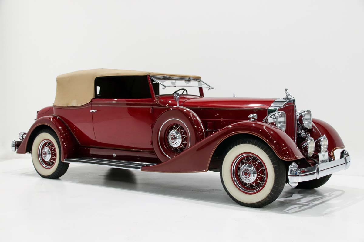 CLASSIC PACKARD LEADS SHANNONS SPRING AUCTION - JUST CARS